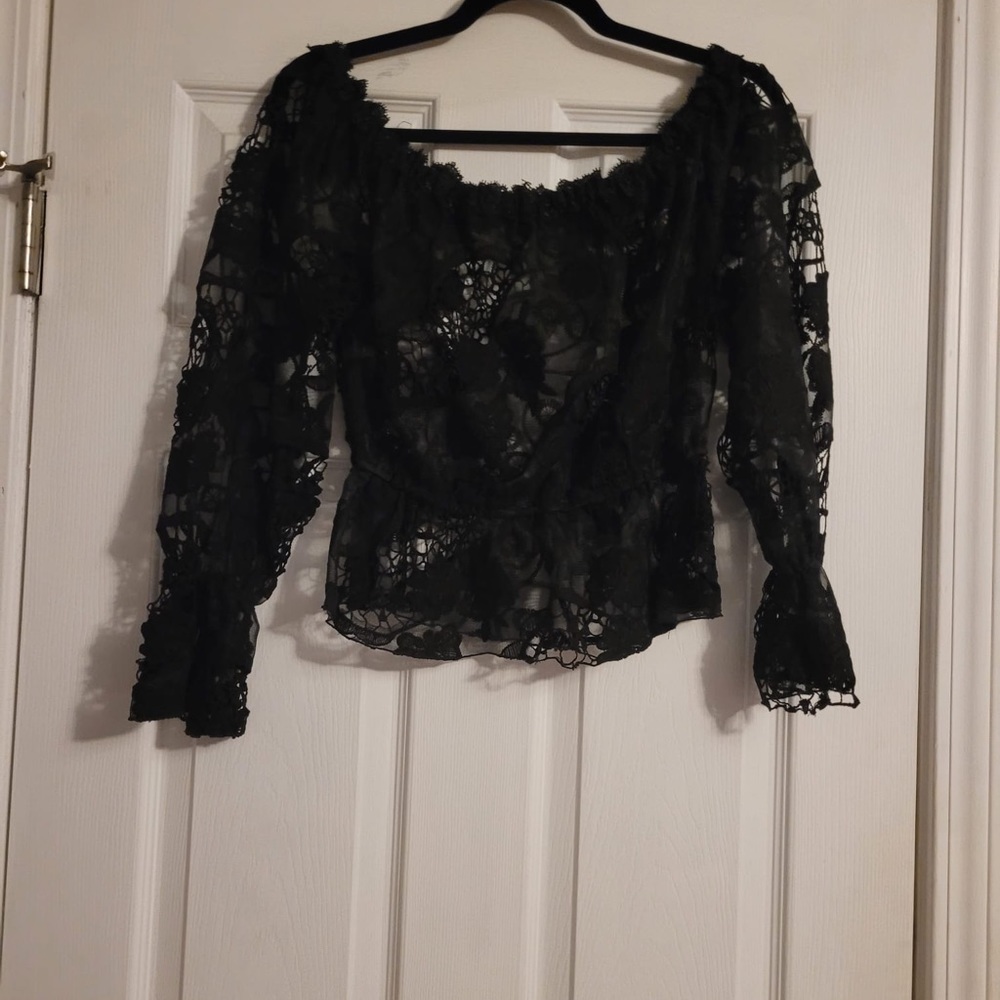 Sexy Lace Blous
